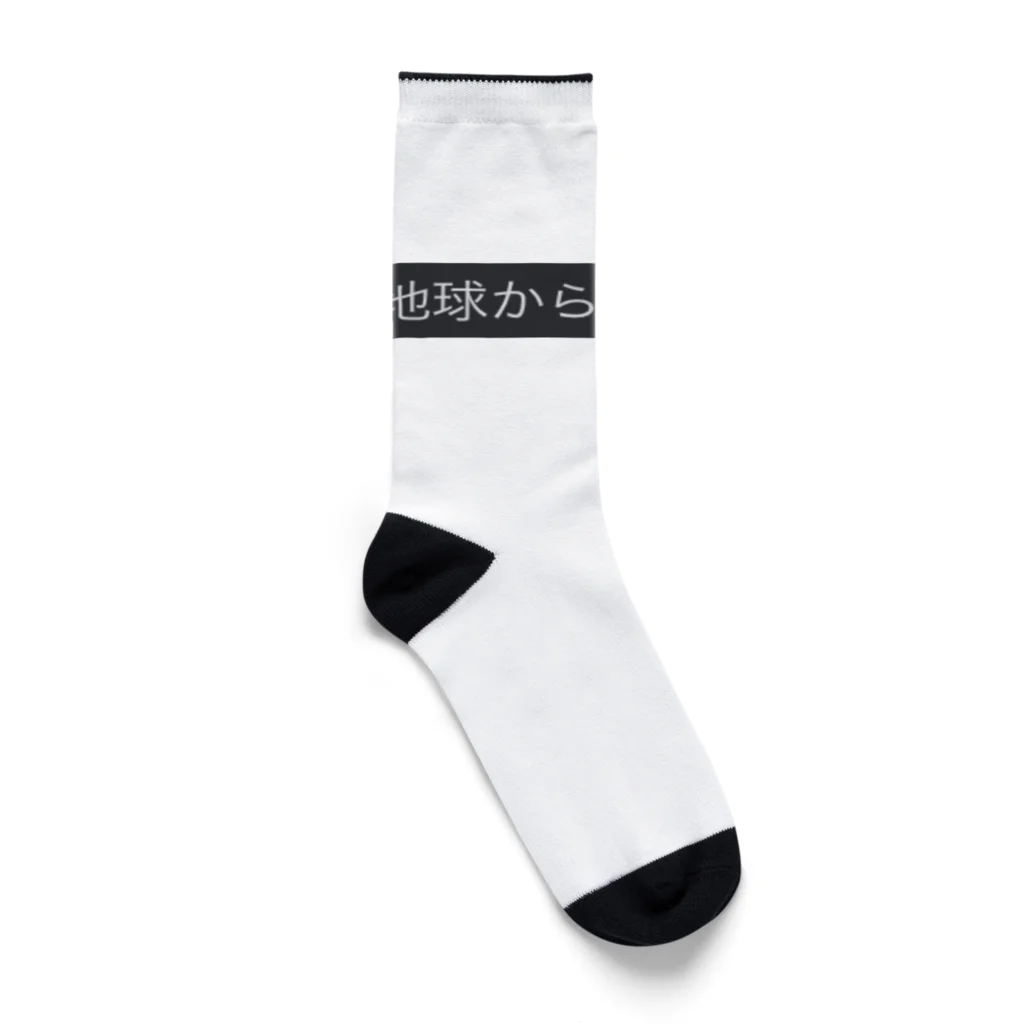 地球からカネを無くしてほしいです泣の地球からカネを無くせ Socks