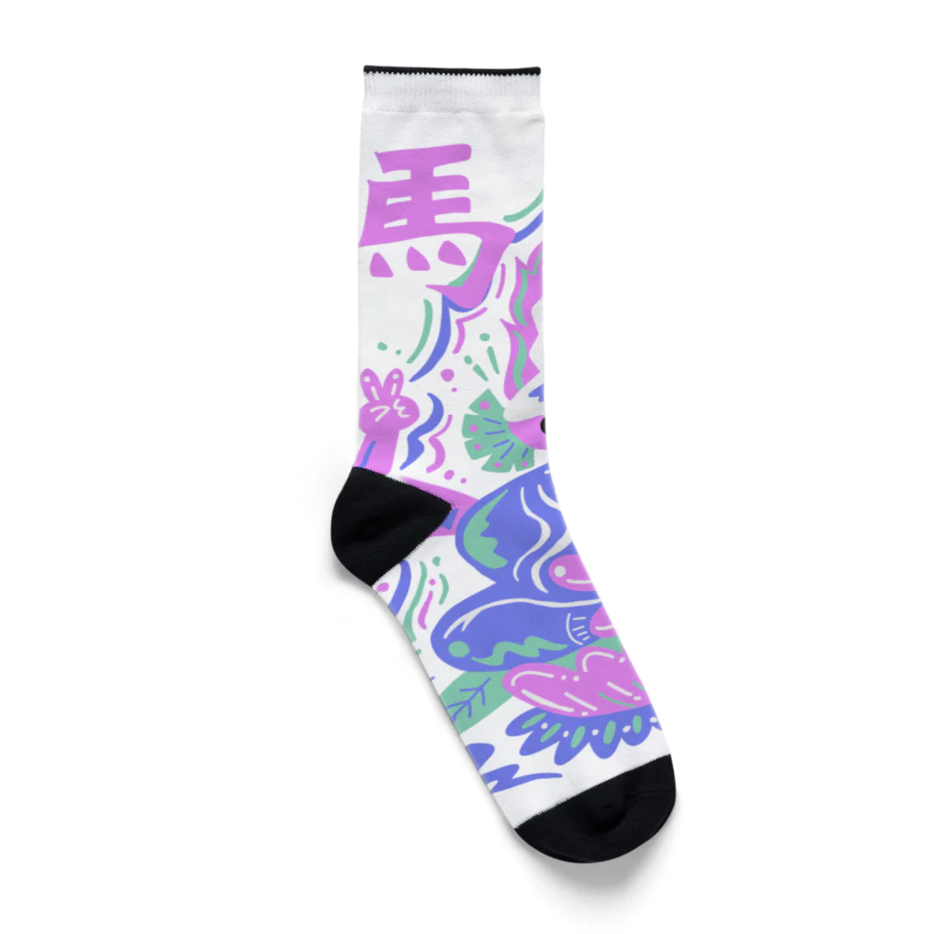 #eee_shopの馬力ver.2 Socks