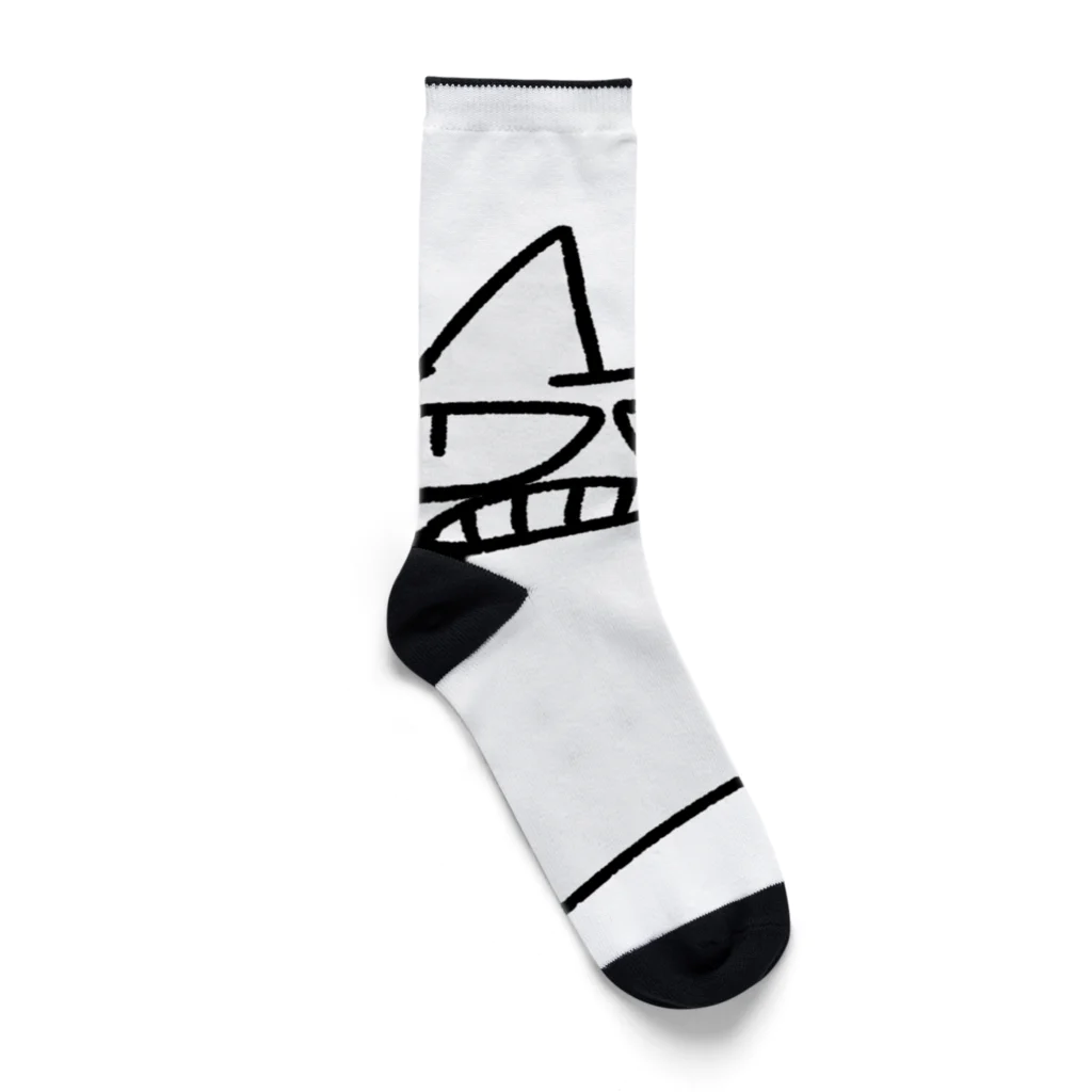 ぺんちゃん商店のじこぴー Socks