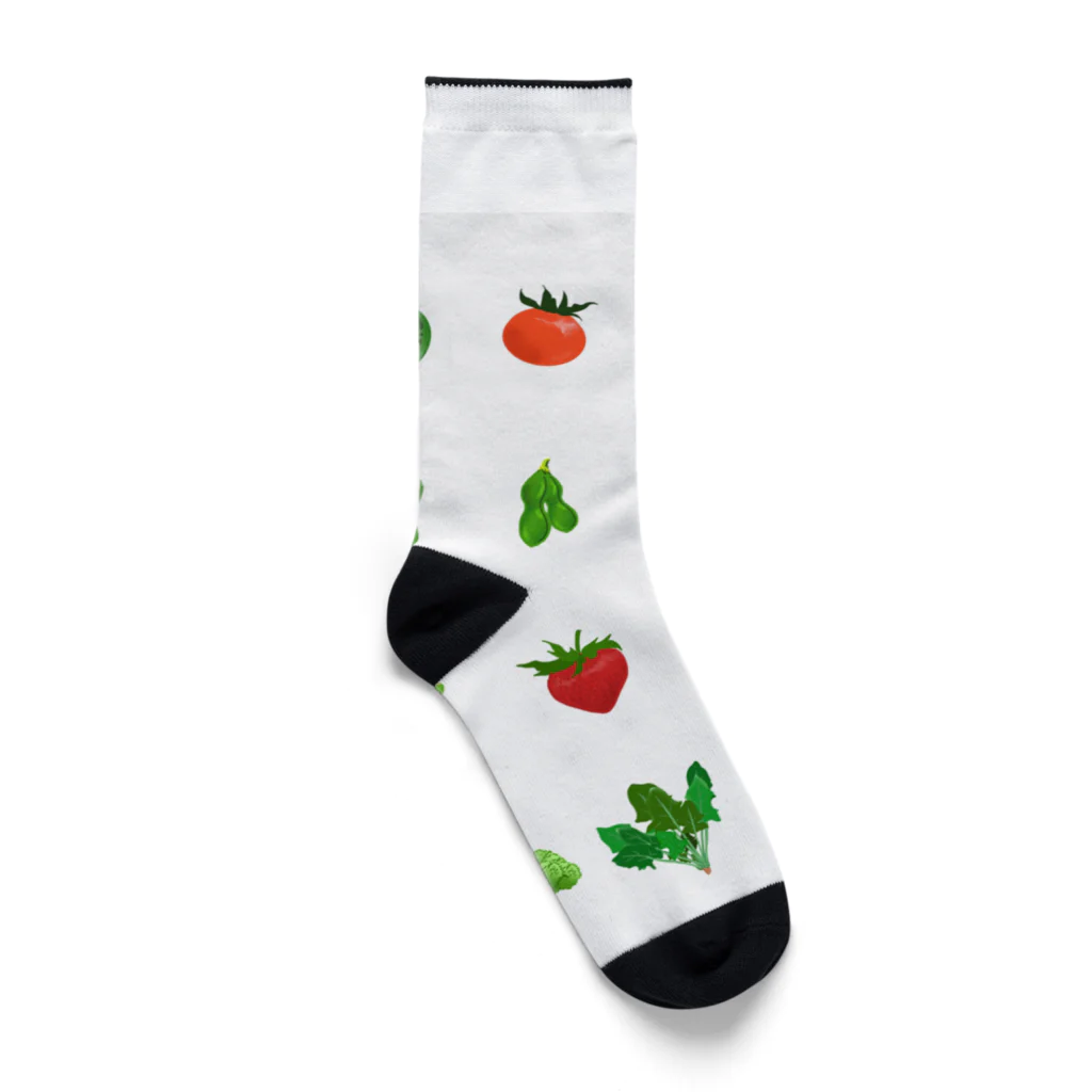 GREEN LIFE TAKAのベジらいふ Socks