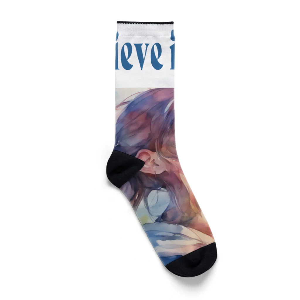 JUNのBelieve in yourself Socks