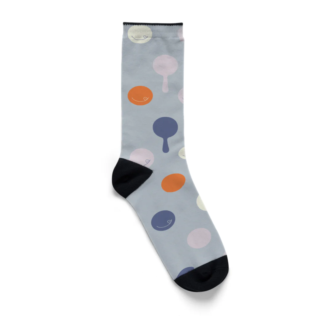 etocatoのカラフルドット Socks