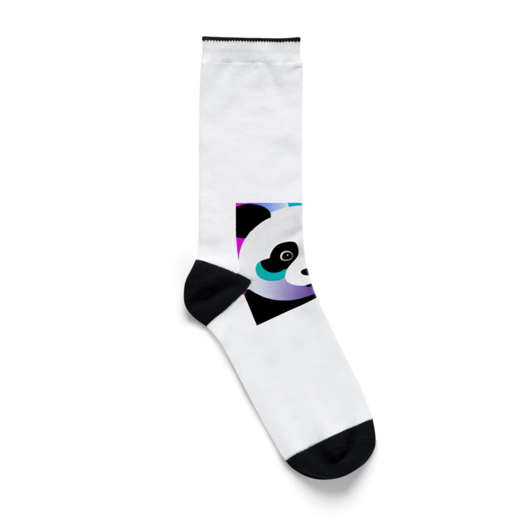 クリエイティブ・クリーチャーショップの蛍光ポップPANDA Socks