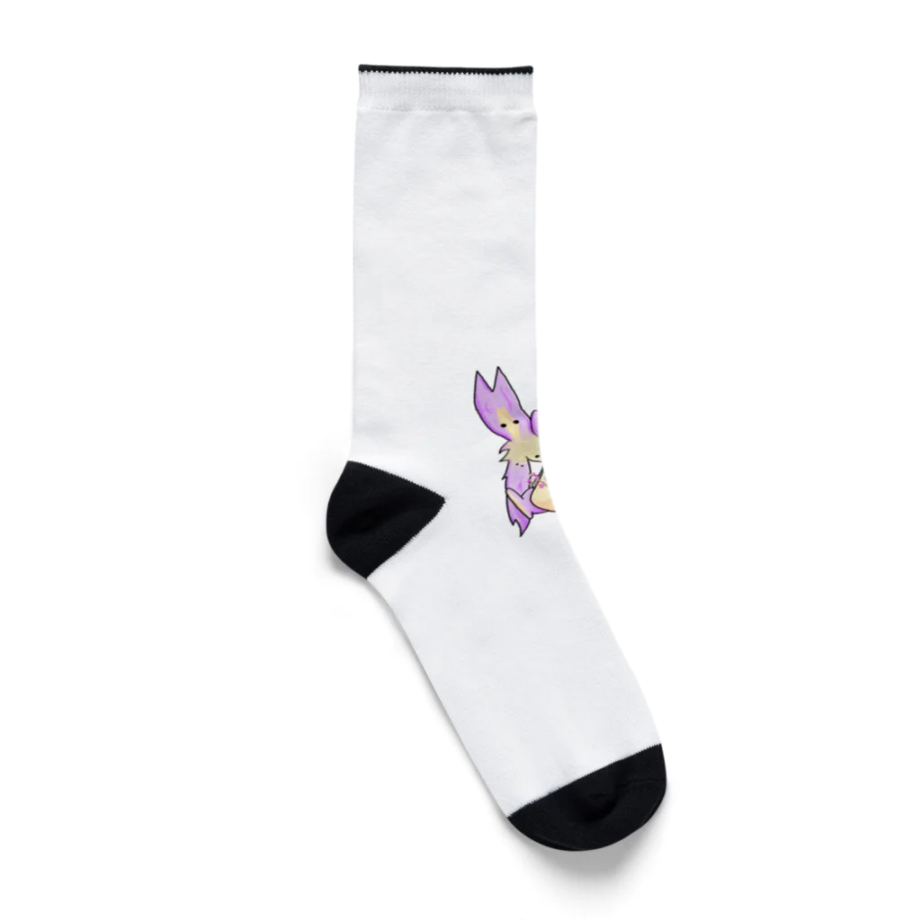 さくライフ🌸のさくら🌸わんこ🐶のさくここちゃん Socks