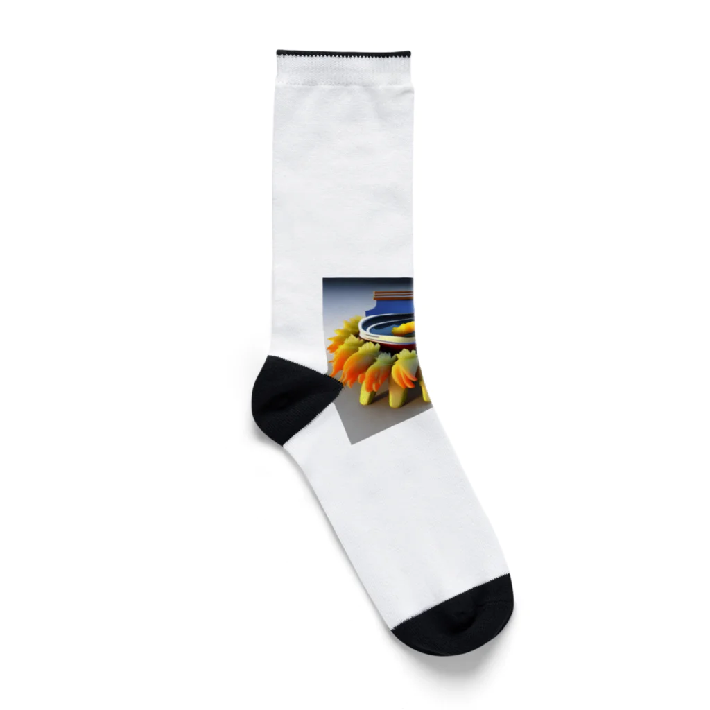 ぴその部屋の天ぷら？ Socks