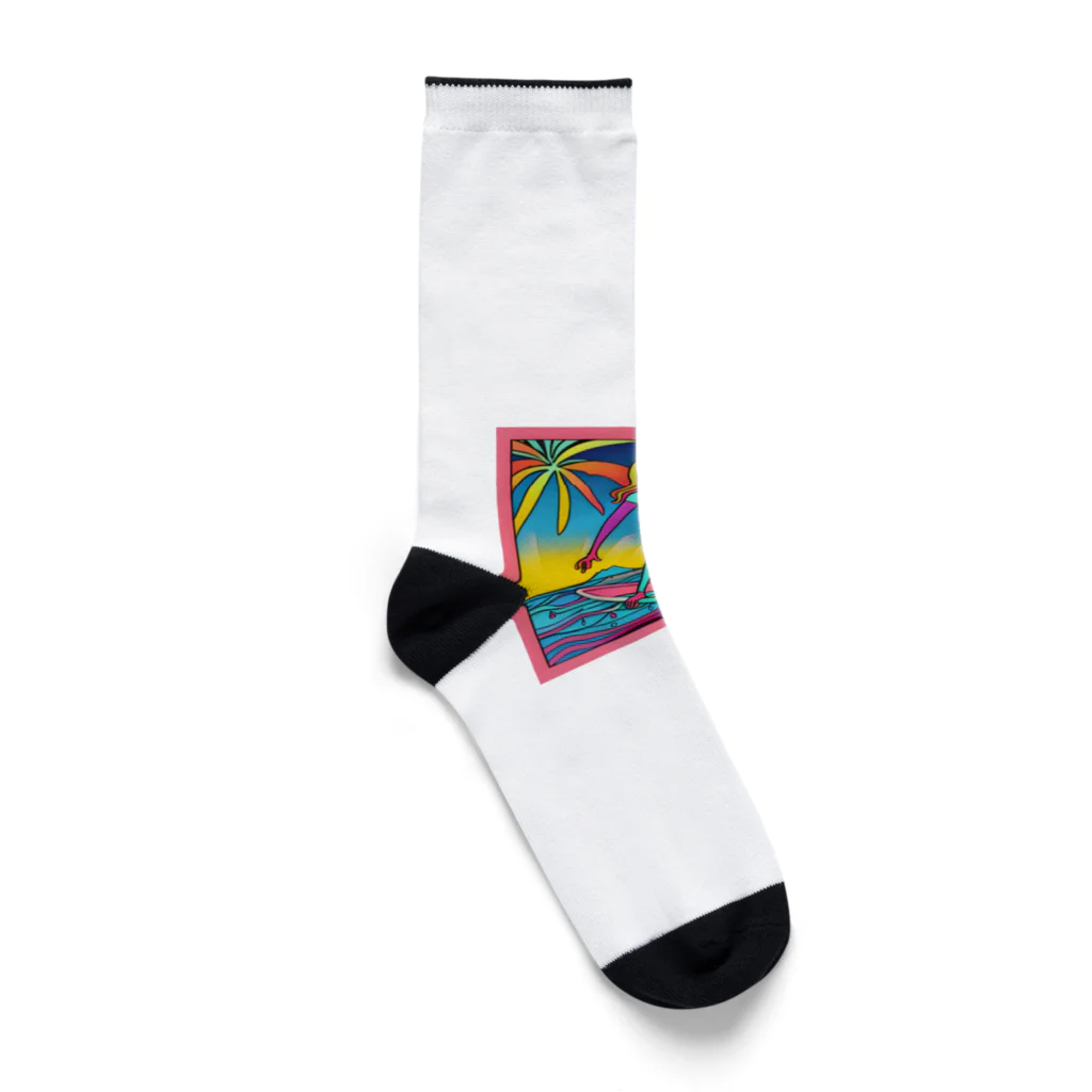 COCOSURFのサイケデリックCOCO Socks