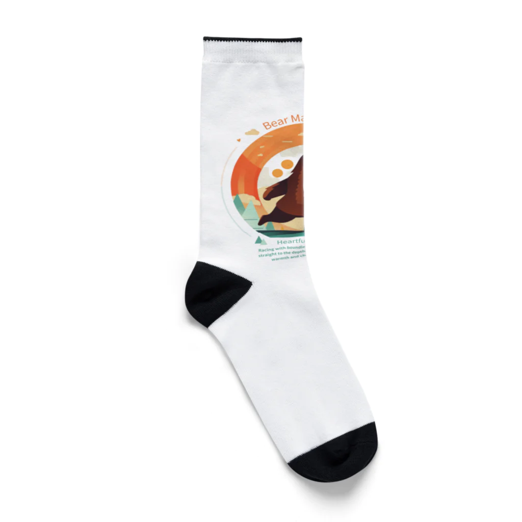 Yaya-rrのクマメール便 Socks