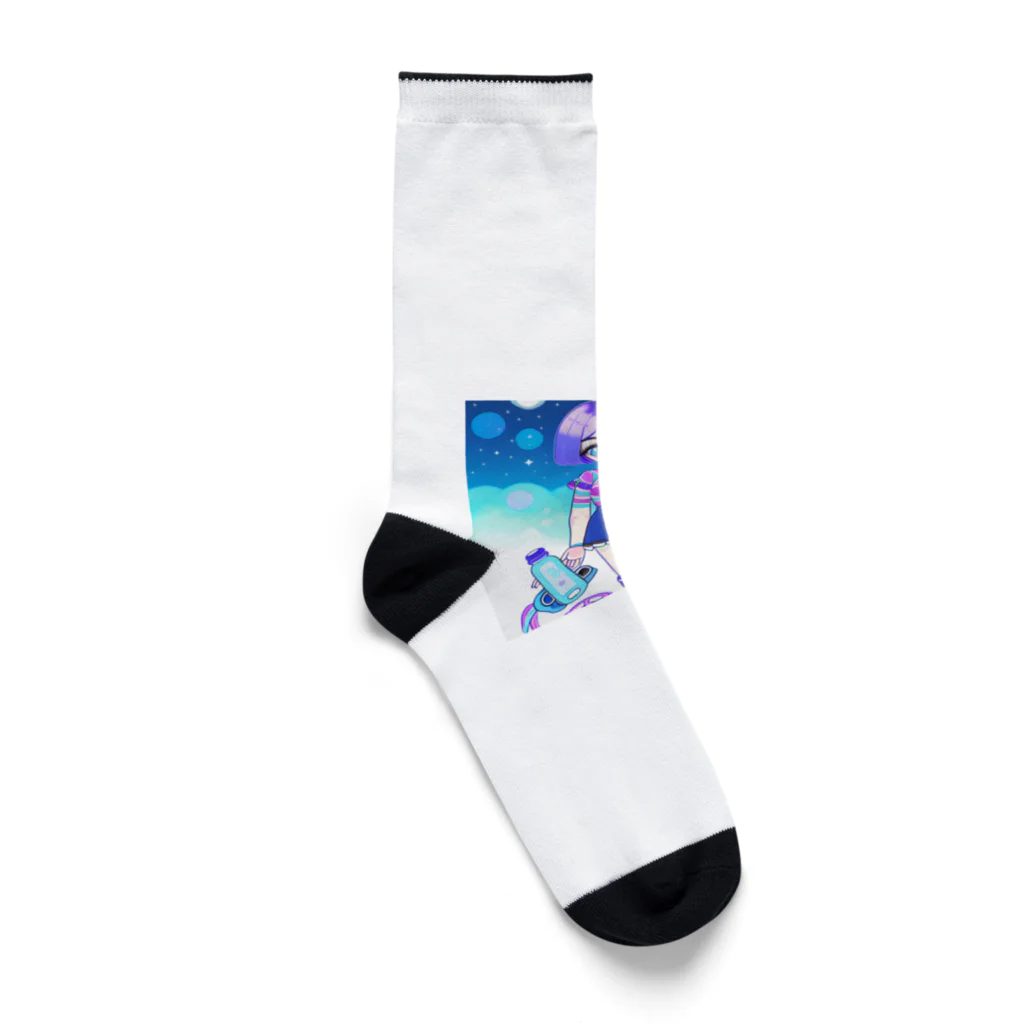 the blue seasonのルナちゃん Socks