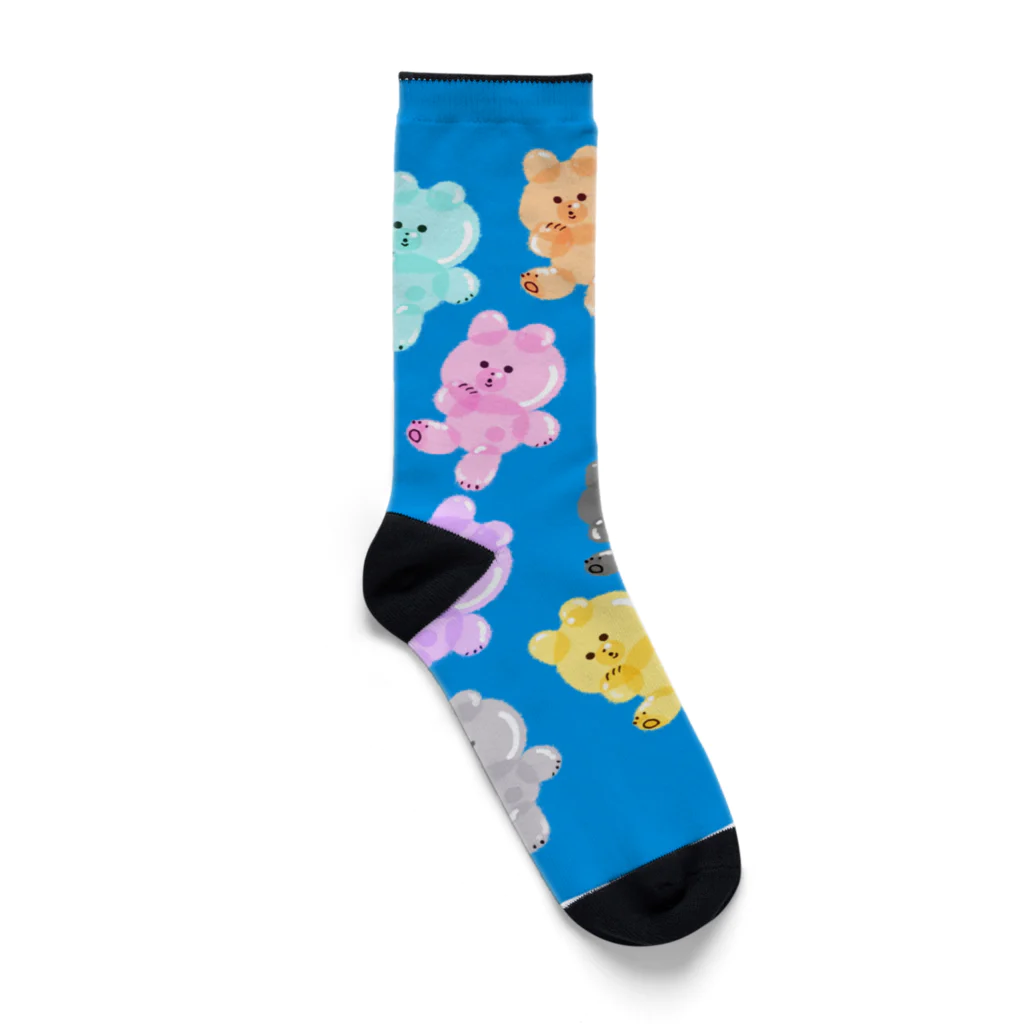 zuttomoGORIRAのカラフルチューイングマ Socks