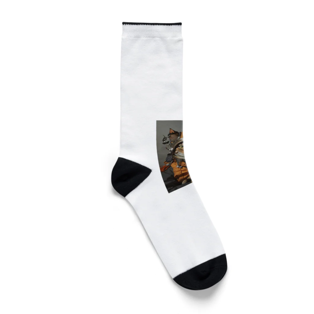 kenzolakeのクールなネコ Socks