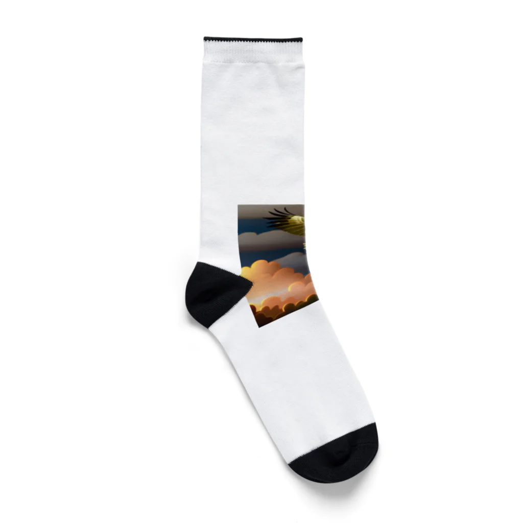 kkgoodsの鷹のグッズ Socks