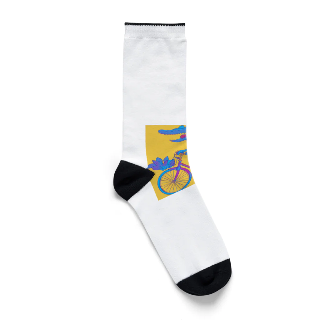 1103hiroのお買い物ワニ君 Socks