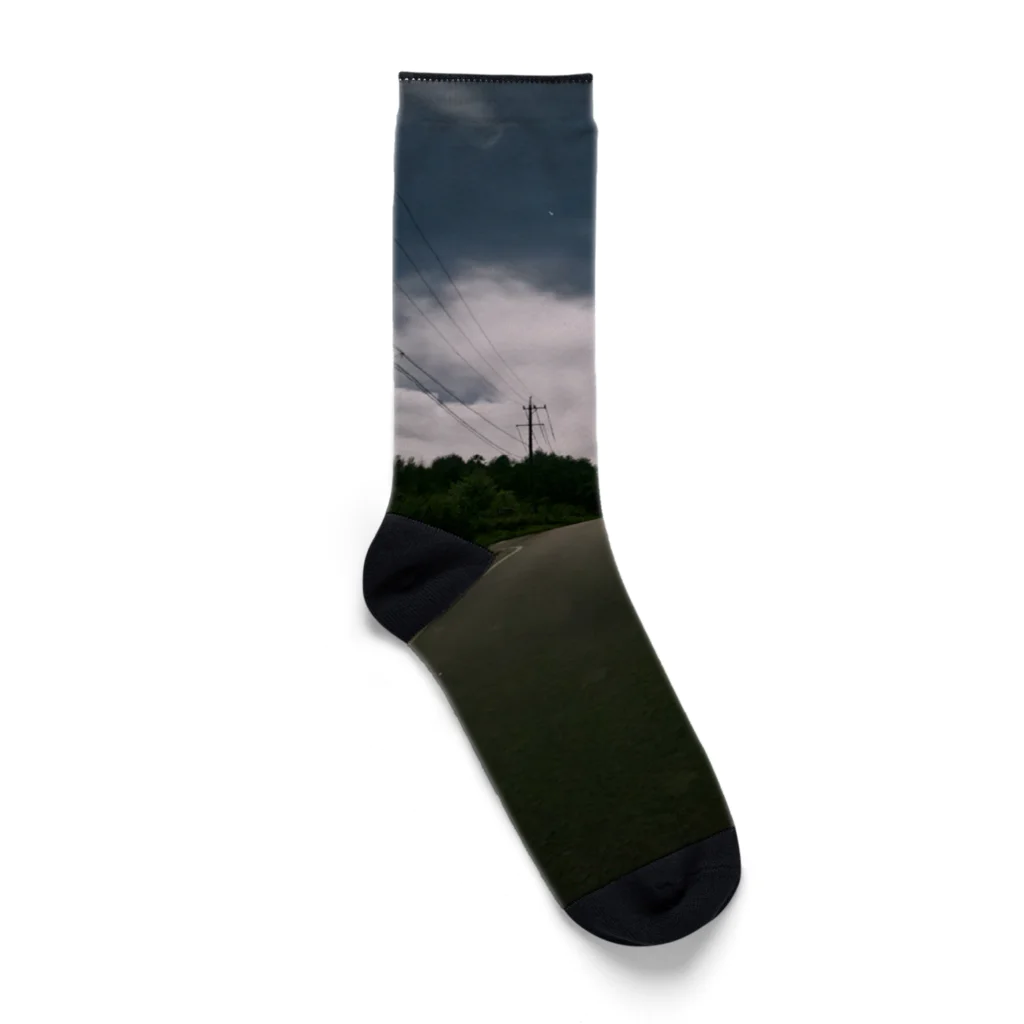 MountNatureの夜道 Socks