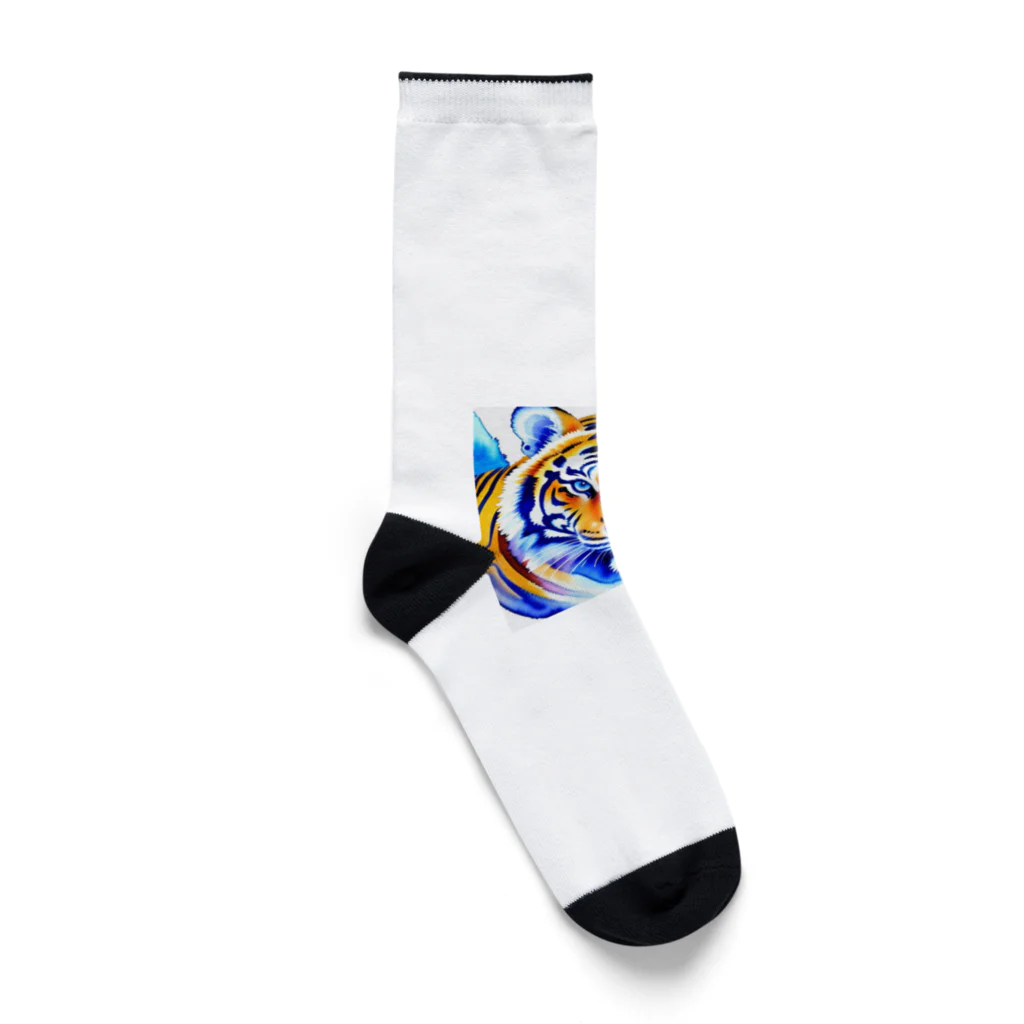 ZUKASAMAのワイルドな虎🐯 Socks