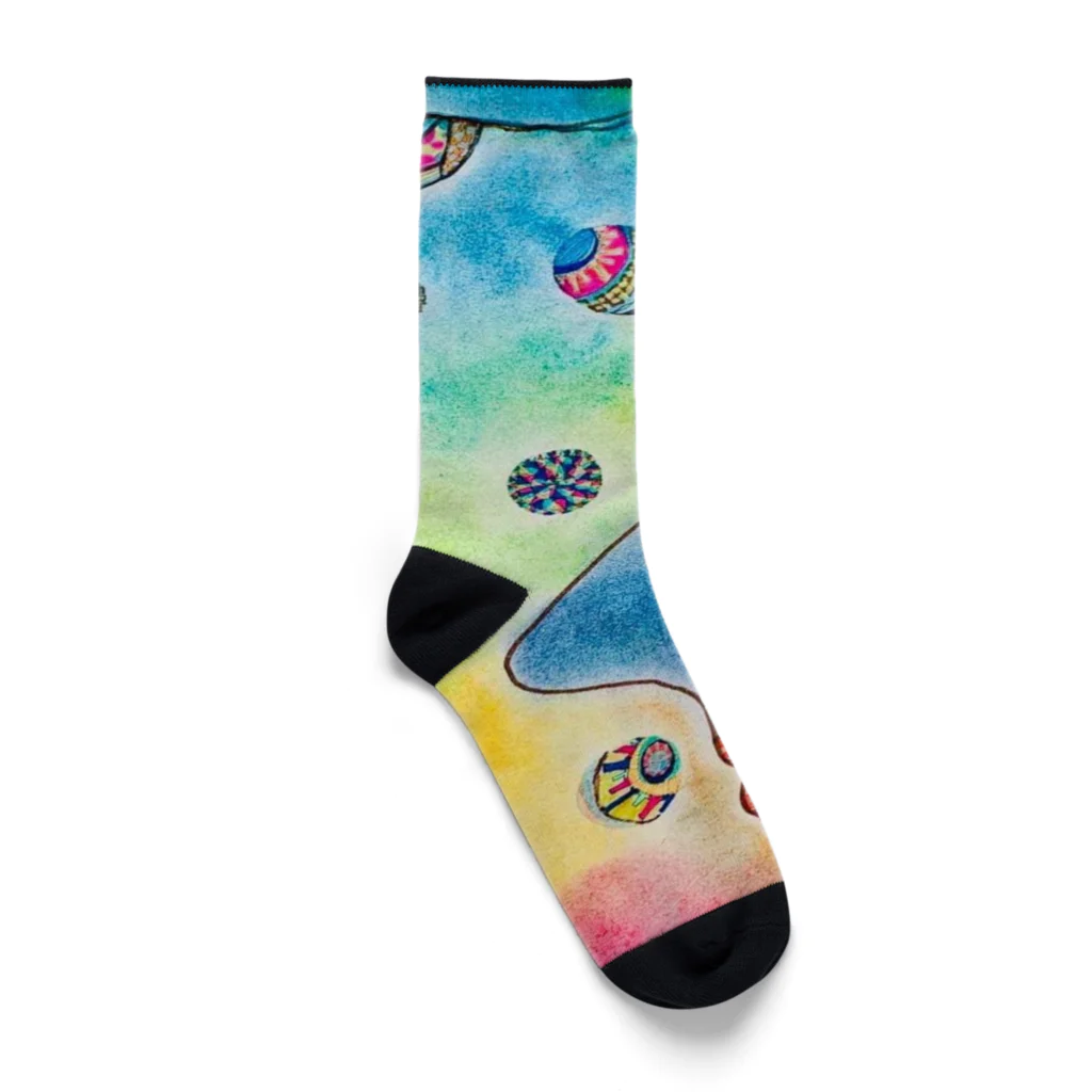 Ruchi91の空の女神現わる💫 Socks