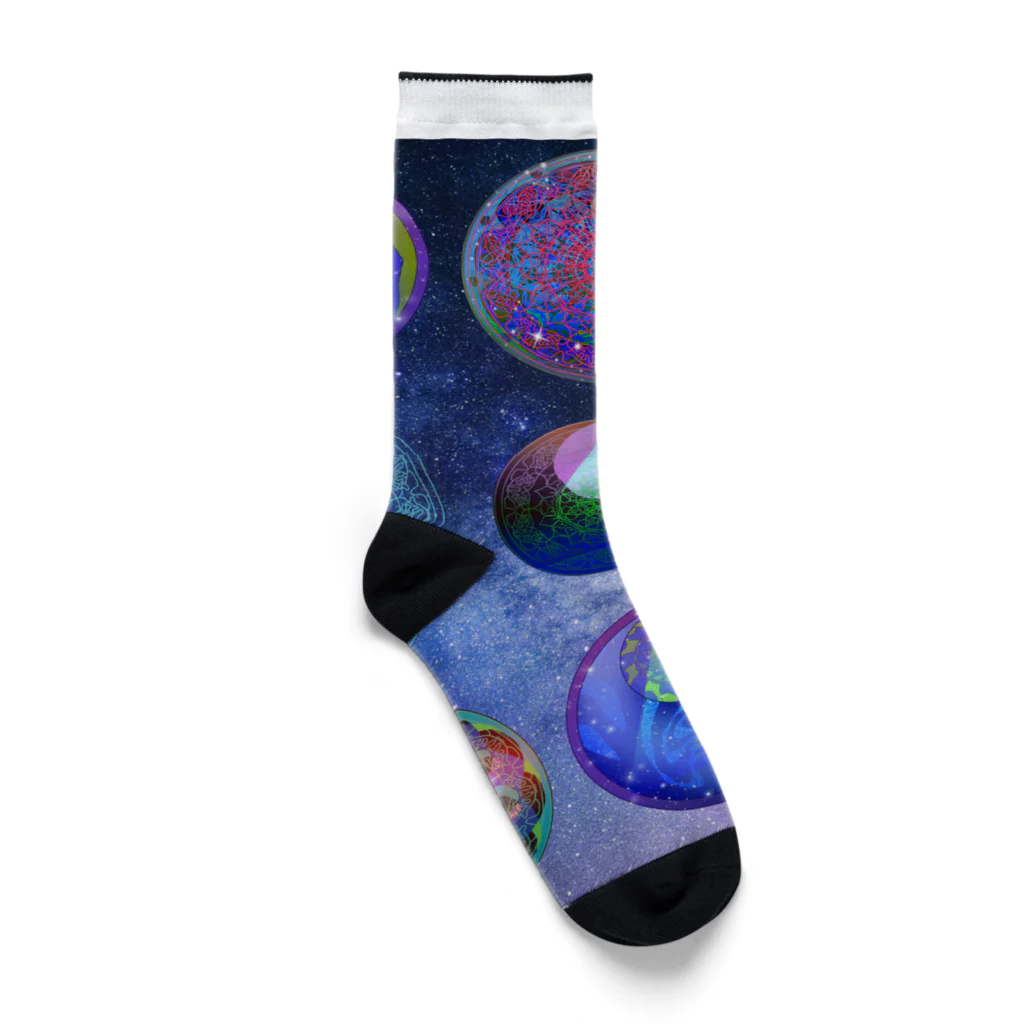 💖宇宙整体♪🌈♪こころからだチャンネル♪💖の母星回帰曼荼羅スペシャル Socks