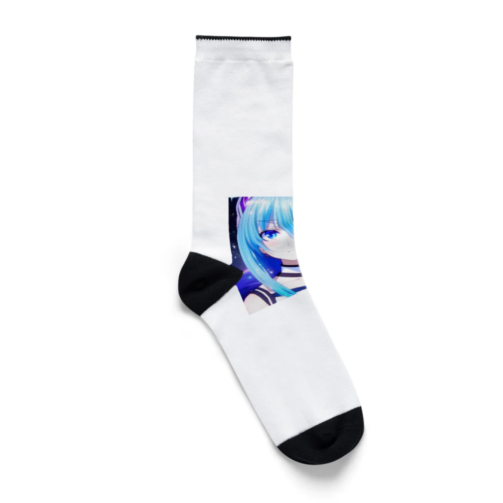 the blue seasonのるな (Luna) Socks