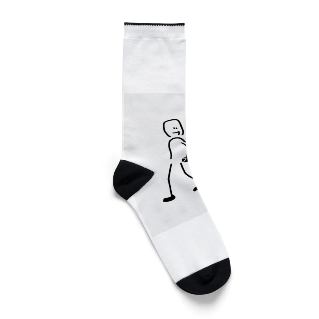 kopapaの親子手つなぎデートくん Socks