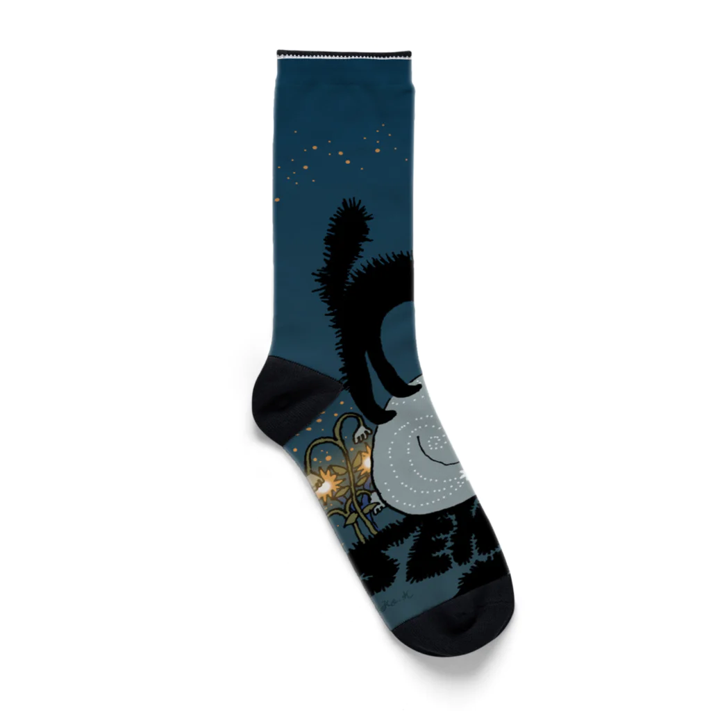 sense-r-osakaのFUKO.✖️SENSE-R「月夜のキセキ。」ハイソ Socks