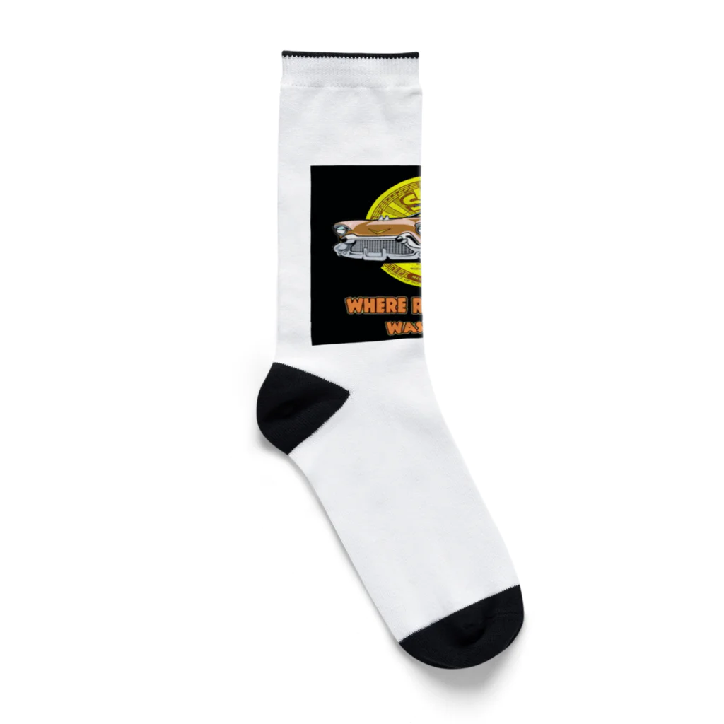 islandmoon13の50’ｓ Ｒｏｃｋ＆Ｒｏｌｌ Socks