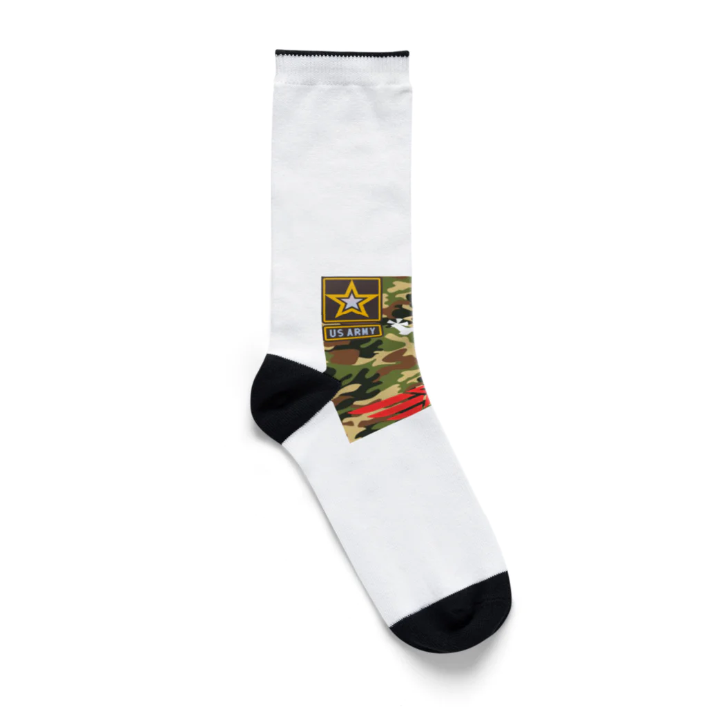キイロチャンのミリタリー Socks