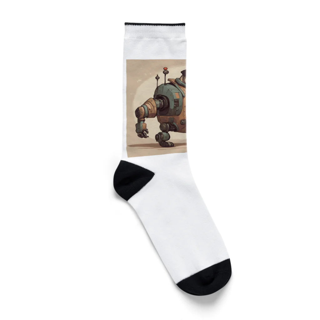 PUGおやじのロボパグ出動 Socks