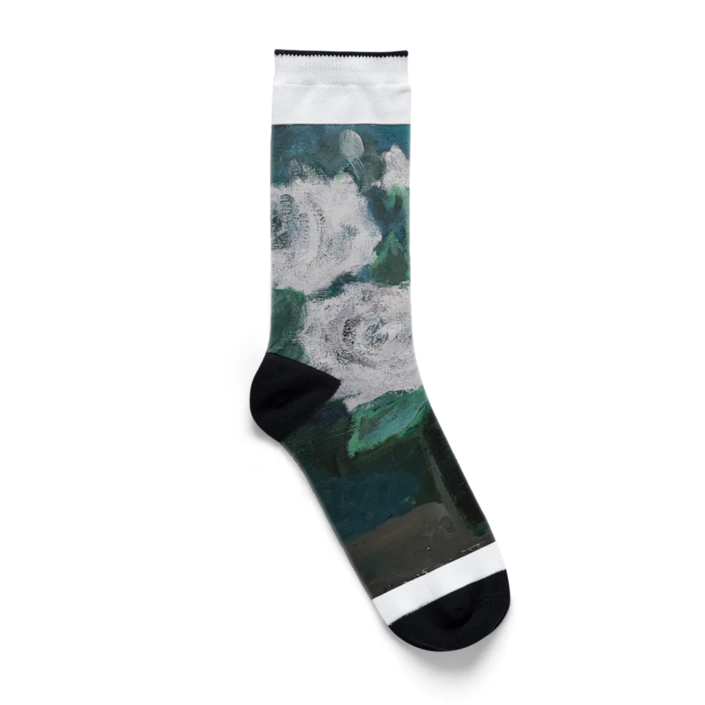 JjyunKaigaKoubouの白薔薇2022 Socks