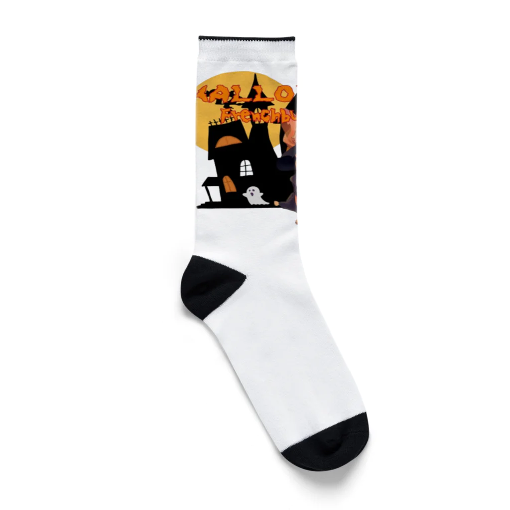 furebuhi　clubのハロウィン★フレンチブルドッグ Socks