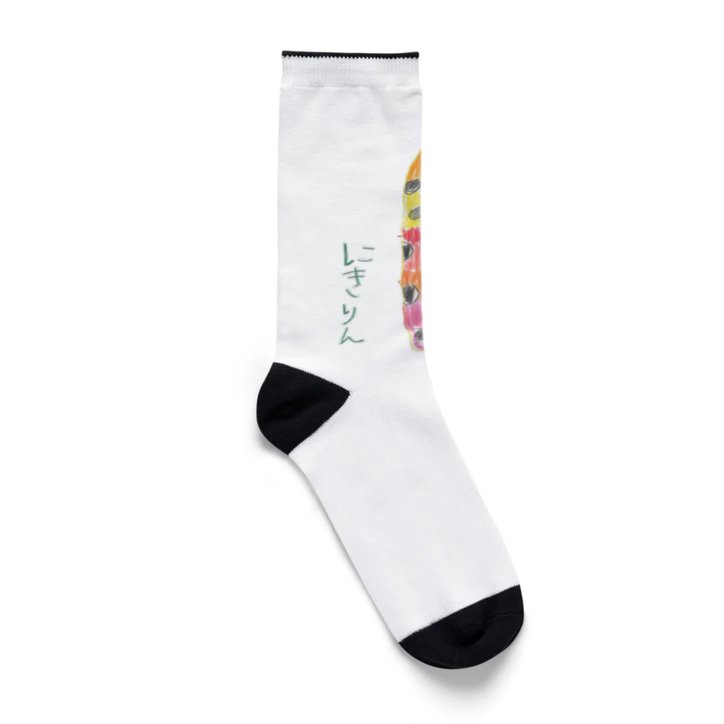 tmy_fのにきりん Socks