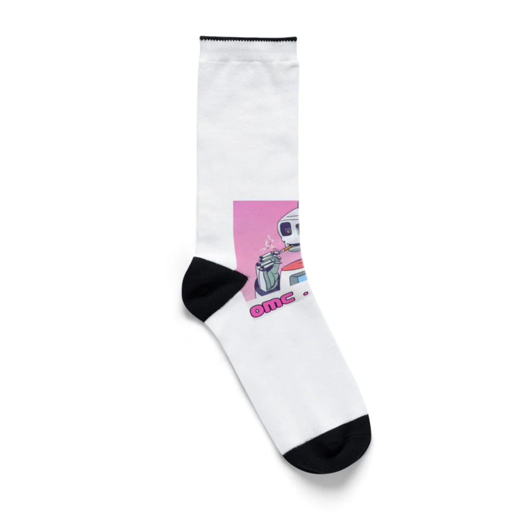 おもちショップの一服ロボットさん Socks