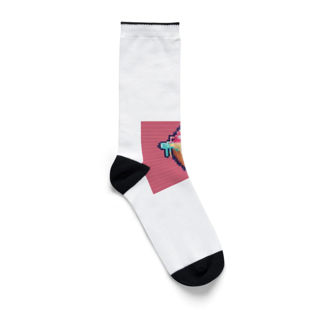 xaipxのメルトするソフトクリーム Socks