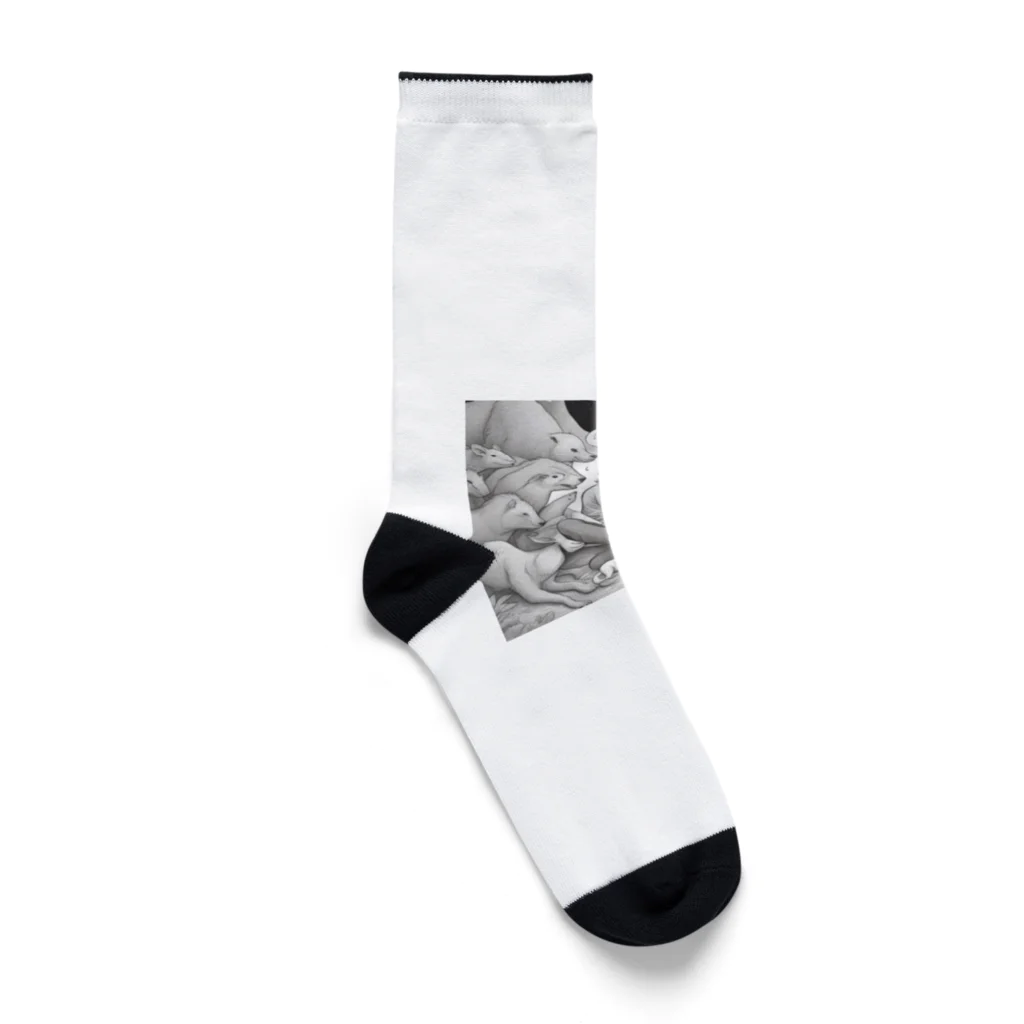 Stylishの動物愛好家 Socks