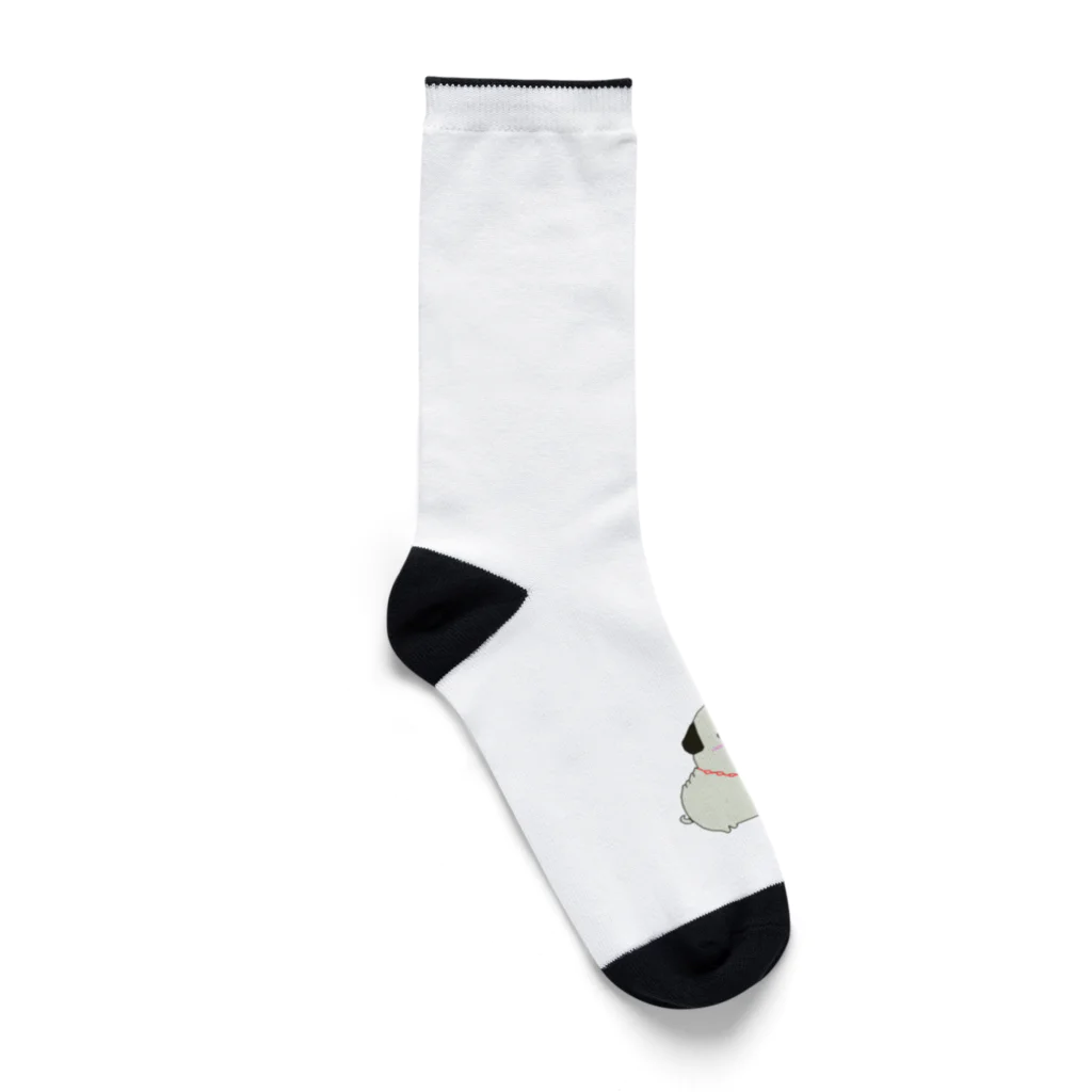 TakuP（たくぴ）のぱぐパグ Socks