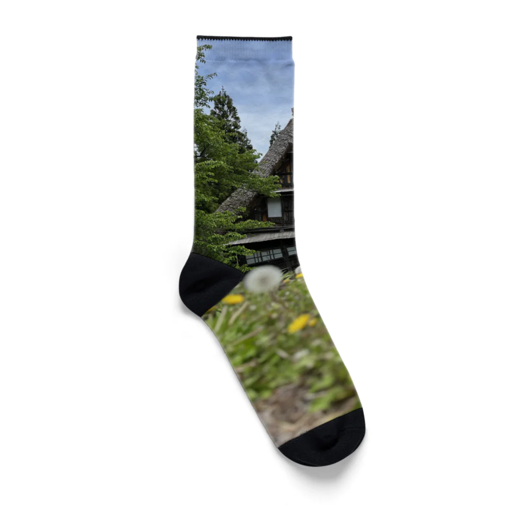 COSMIC Galleryの白川郷・五箇山の合掌造り集落 Socks