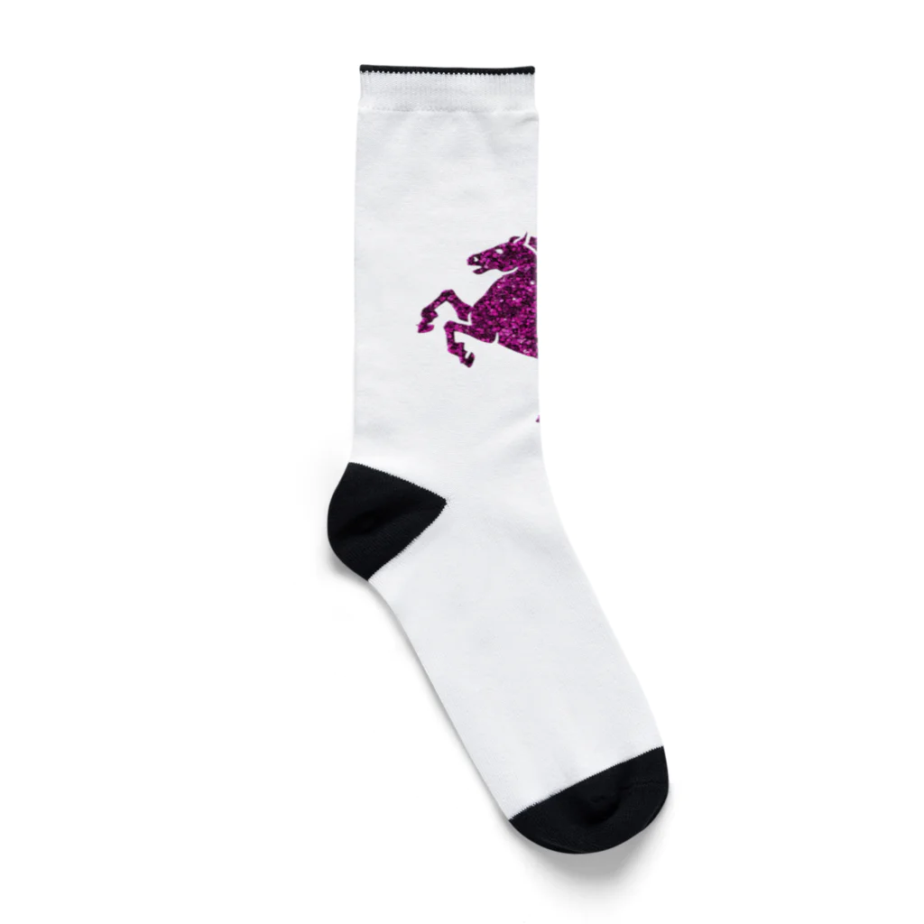 mumusの馬　sequinspink Socks