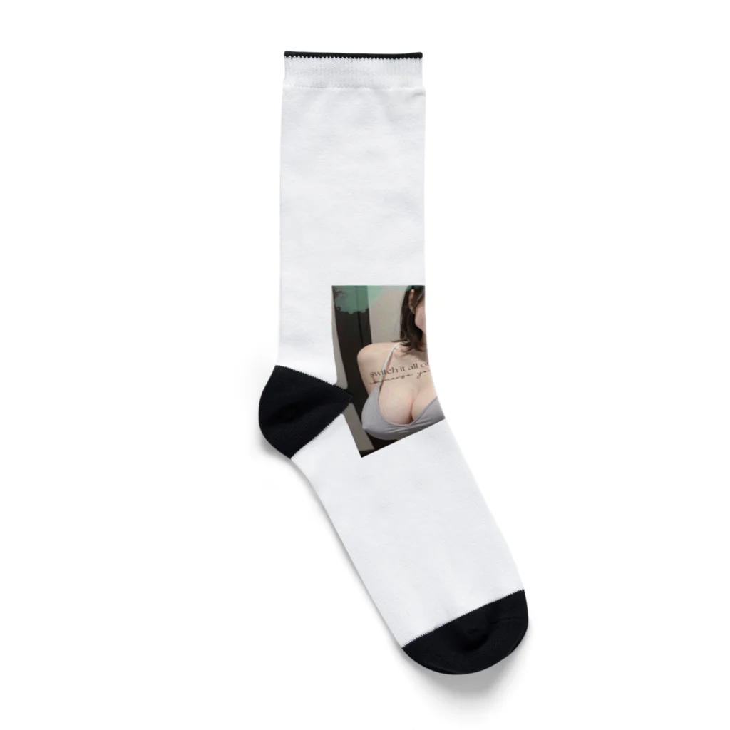 sounya sounyaの美女 図鑑（ニットブラ） Socks