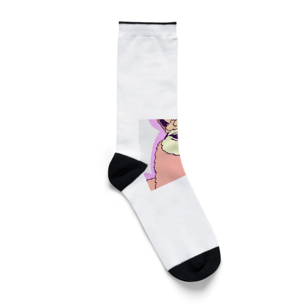 LIMEtimeの夢みアルパカ Socks