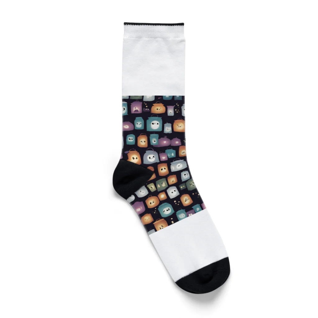 hirooo6432の店の提灯おばけ Socks