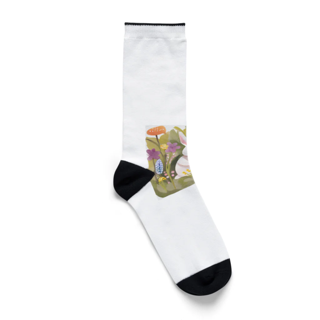 ZZRR12のウサギの遠足 Socks