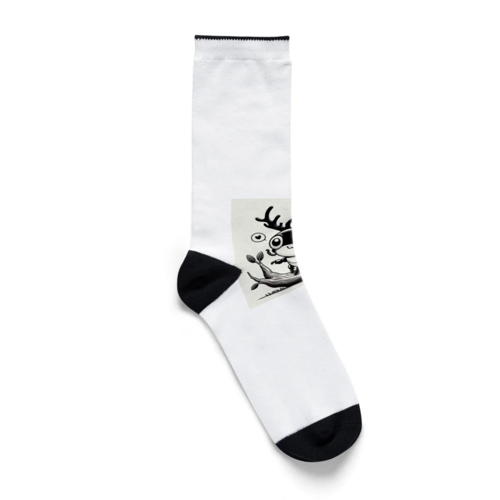 tomokazunagataのクワガタ君 Socks