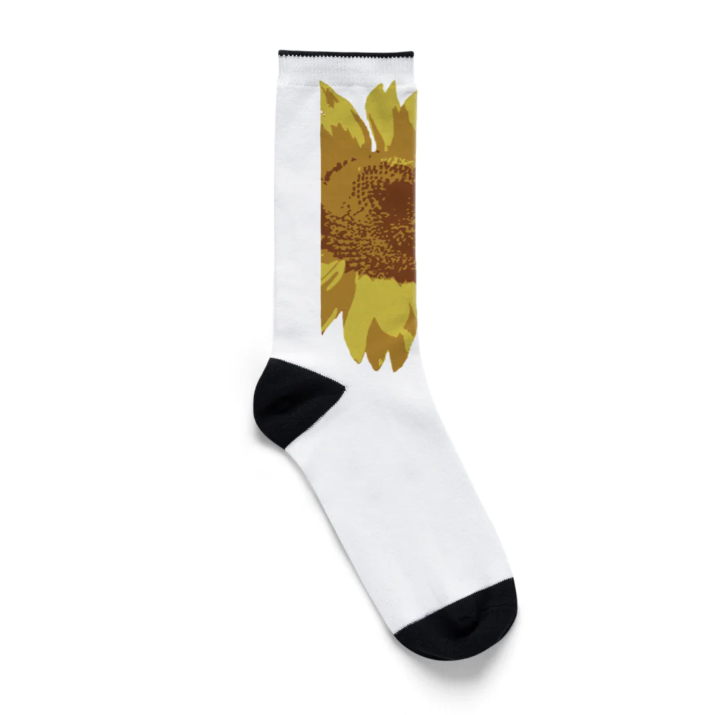 オランウータンの向日葵×オランウータン Socks