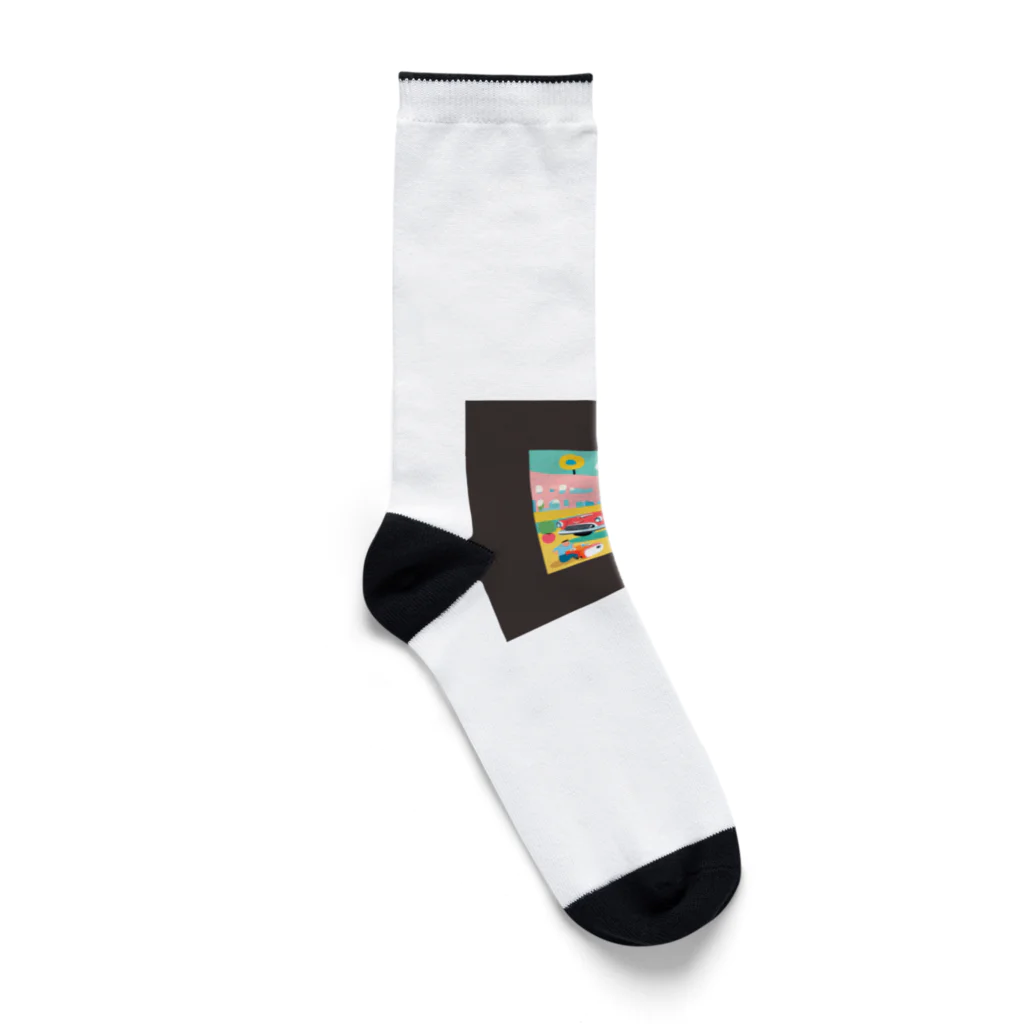 shigetamaの５０ｓロック Socks