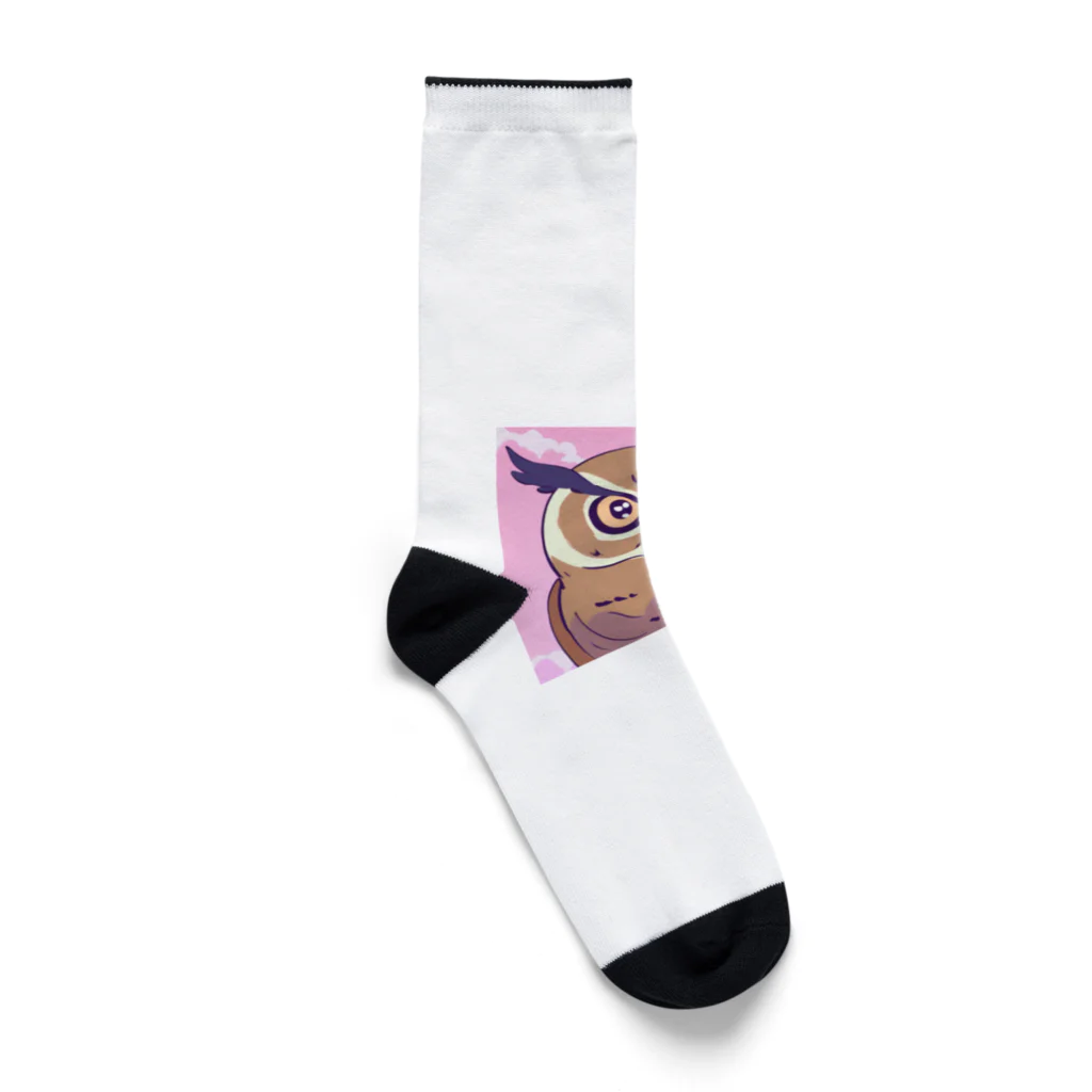 OWIの幸運ふくろうグッズ Socks