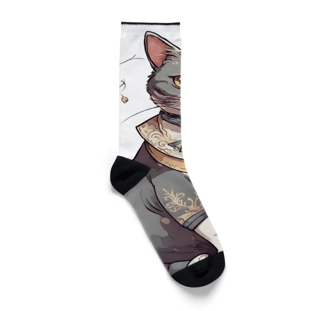 MB-Styleのジブリ風『猫』 Socks