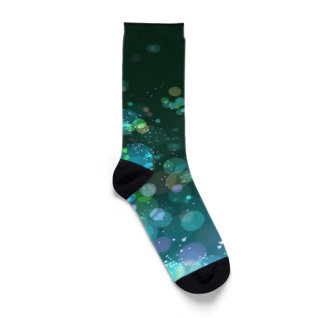 mojicoshiのキラメキ（g_sparkle） Socks