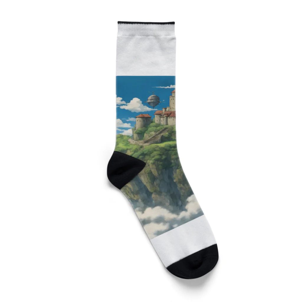 のぶの天空の城 Socks