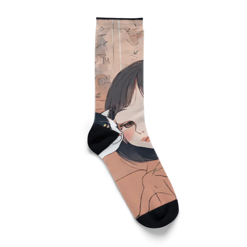 クリエイティブ・キャラバンのあやぼちゃん Socks