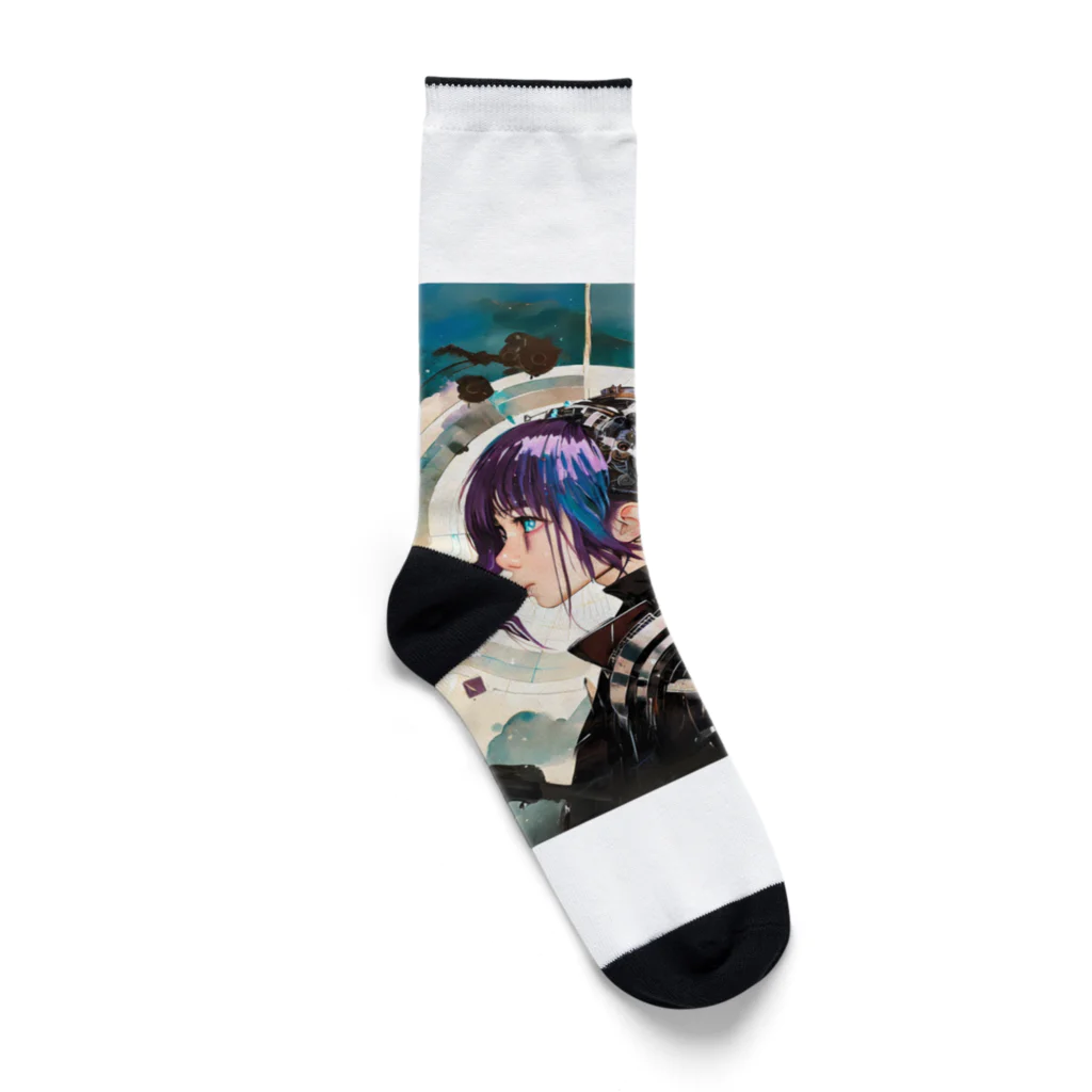 gurio318の少女レプリカント Socks