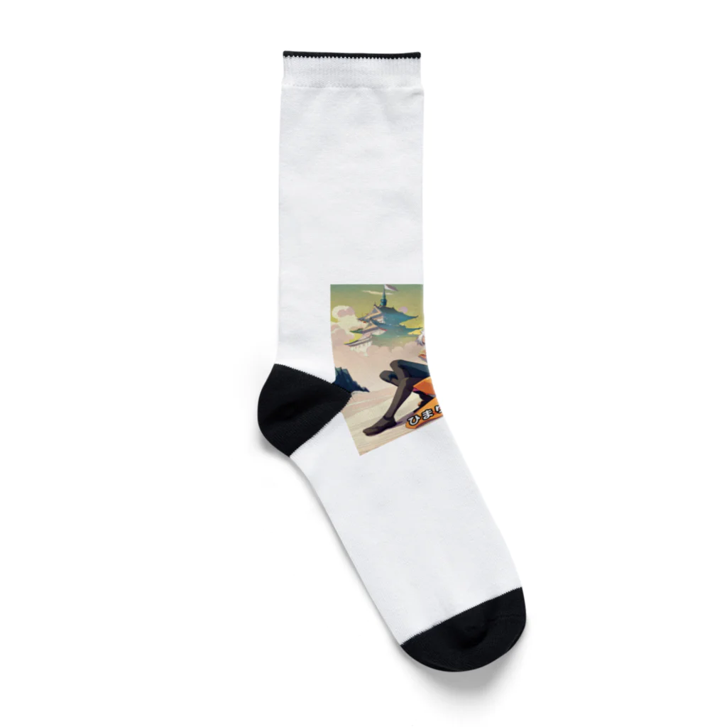 AI美女王国のドット絵ひまりちゃん Socks