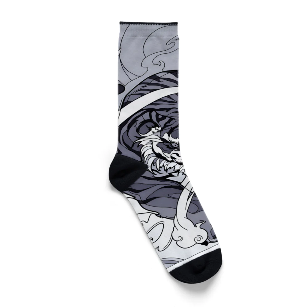 Moichi Designs Shop-2023の神虎 Socks